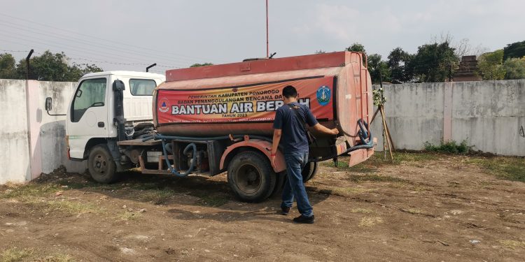 Kerusakan Armada BPBD Ponorogo, Distribusi Air Bersih Terganggu
