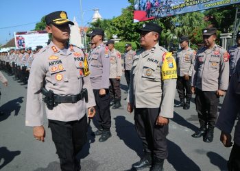 285 Personel Gabungan Amankan Natal dan Tahun Baru di Ponorogo