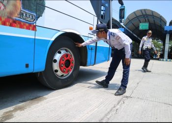 Jelang Nataru, Petugas Temukan Kendaraan Non Trayek Beroperasi Di Ponorogo