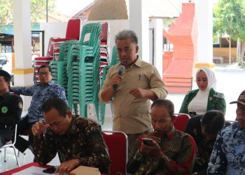 Rapat Koordinasi Perubahan Tugu Pesilat di Jenangan Ponorogo berjalan Alot