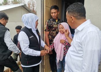 Ratusan Warga Tumpuk Ponorogo Tinggalkan Pengungsian