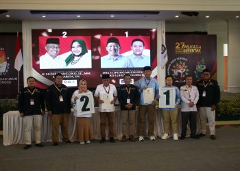 KPU Ponorogo Tetapkan Nomor Urut Paslon, Pilkada 2024 Siap Dimulai