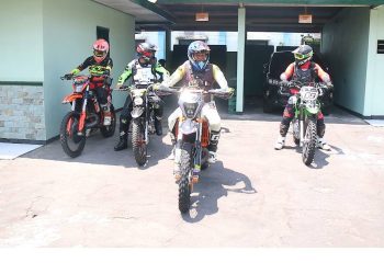 TNI-Polri dan Komunitas Trail Ponorogo Gelar Patroli Karhutla dan Bakti Sosial